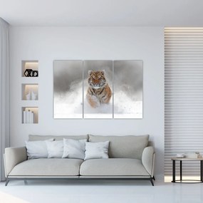 Obraz bežiaceho tigra