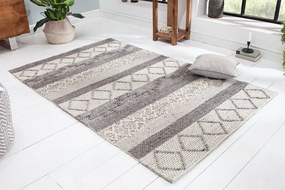 Dizajnový koberec Rebecca 240 x 160 cm sivý