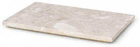 Ferm Living Mramorová tácka na Plant Box Beige