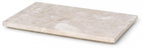Ferm Living Mramorová tácka na Plant Box Beige