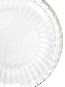 Tanier BARREL dezertný, ozdobný so zlatým okrajom SS23 848761