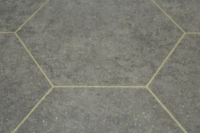 PVC podlaha Planet Treviso 597 sivá / zlatá