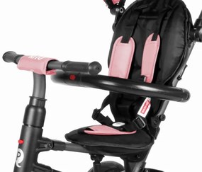 Detská trojkolka Rito Rubber ružová