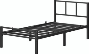 Kovová posteľ 90 cm RMBB35292B101