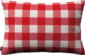 Karin - jednoduchá obliečka, 60x40cm farba produktu červená látka vzorované