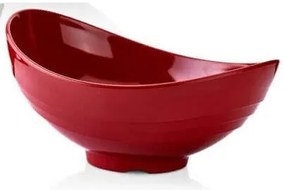 KULSAN DIVA MELAMÍNOVÁ MISKA 36X28 CM ČERVENÁ
