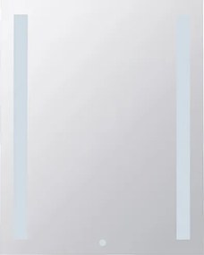 Bemeta Design Zrkadlo s LED bočným osvetlením, 600 x 800 mm, dotykový senzor - 101301107
