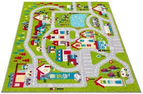 Koberec Agnella Funky Top Super Mesto S limetka
