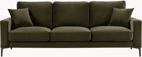 Pohovka v zamatovom vzhľade Venus (3-miestna), Š 220 cm