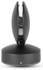 LED Vonkajšie nástenné svietidlo LED/7W/230V 4000K IP65 čierna