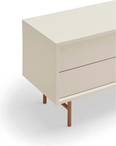 TV stolík v béžovo-tehlovej farbe 180x56 cm Nube – Teulat