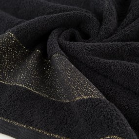 FROTÉ UTERÁK NESSY 50X90 CM ČIERNA