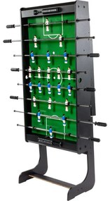 Stolný futbal rozkladací 121 x 101 x 79 cm - čierny