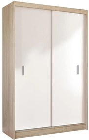 Skriňa POP 150 biela/sonoma