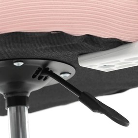 Detská otočná stolička ružová KA-W8008 PINK