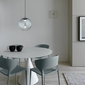 Argon 8830 - Luster na lanku SACRAMENTO 1xGX53/8W/230V zelená/dymová