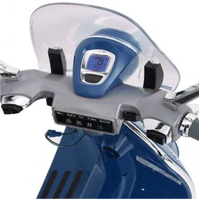 vidaXL Elektrický scooter Vespa GTS300 modrý-