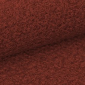 Rozkladacia pohovka Vannes, tmavo červená látka