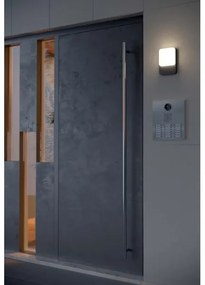 Redo 90133 - LED Vonkajšie nástenné svietidlo so senzorom COLIN 1xLED/9W/230V IP54