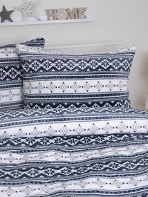 Francúzske obliečky mikroplyš Exclusive – Winter modré
