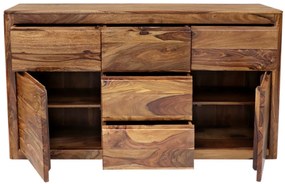 furniture-nabytek.cz - Komoda s hlbokými zásuvkami z dreva palisander 160x90x45
