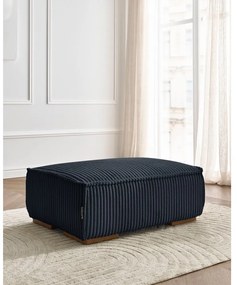 Čierna menčestrová podnožka Chelsea – Bobochic Paris