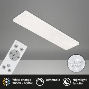 Brilo - LED Stmievateľné stropné svietidlo STARRY SKY LED/24W/230V 3000-6500K + DO