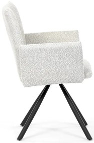 Autronic BONTEC Jedálenská stolička, krémová, látka bouclé, DCH-W1117 CRM2 Farba: Krémová
