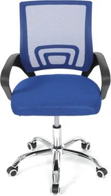 Detská otočná stolička modrá KA-L103 BLUE