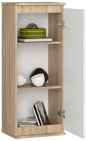 Závesná skrinka W40 CLP sonoma / biela