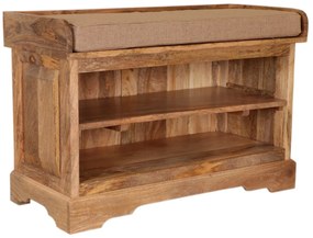 furniture-nabytek.cz - Botník masív 90x60x40 z dreva mango