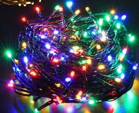 Vianočné svetielka vnútorné multicolor 100 LED