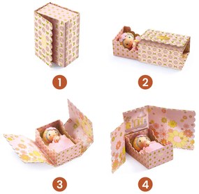 Tinyly - Rose & Fleur v magnetickej škatuľke