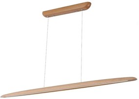 LED Luster na lanku LED/26W/230V 4000K 150 cm buk/masív