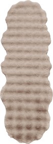 XXXLutz UMELÁ KOŽUŠINA, 55/160 cm, béžová - Koberce - 003580015901