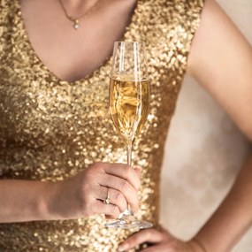 Poháre Champagner 210 ml set 6 ks - Premium Glas Crystal - 321803