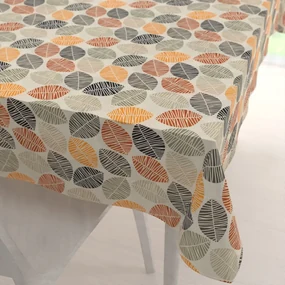 Biante Dekoračný obdĺžnikový obrus PML-072 Jesenné listy na krémovom 120x180 cm