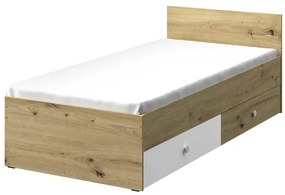 Posteľ Nero 14 – Biely Mat