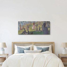 Obraz - Georges Seurat, A Sunday on La Grande Jatte, reprodukcia (120x50 cm)