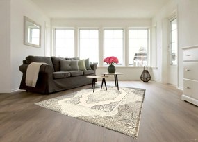 Berfin Dywany, Kusový koberec Dizayn 7417 Grey, 120x180, šedá, obývacia izba