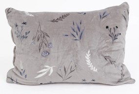 Obliečka na vankúš mikroplyš Exclusive 40 × 60 cm - Chloe šedé