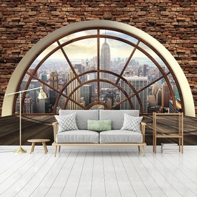 Fototapeta - New York - výhľad z okna (254x184 cm)