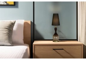 Searchlight EU23186BK - Stolná lampa MARAKESH 1xE27/60W/230V