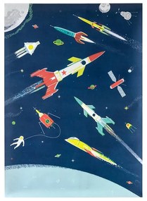 Detská dekorácia Glow in the Dark Space Age – Rex London