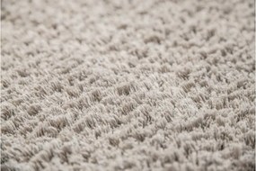 Koberec Micro fiber soft shaggy strieborný