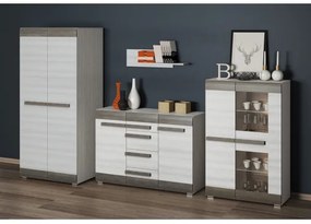 Nástenná polica SARPA 23x92 cm biela