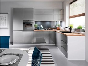 Expedo Kuchynská zostava YARD 280, biela/sivá lesk