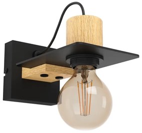 Eglo 43753 - Nástenné svietidlo BRAMERTON 1xE27/40W/230V