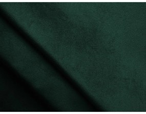 Tmavozelená boxspring posteľ s úložným priestorom 160x200 cm Mikana – Makamii