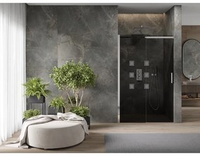 Mexen OMEGA posuvné sprchové dvere do otvoru 160 cm, šedé, 825-160-000-01-40